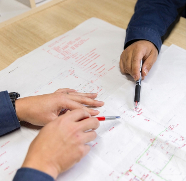 自社一貫対応・安心して任せられる