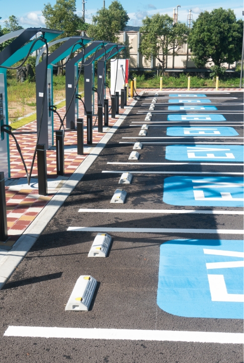 EV充電設備の設置